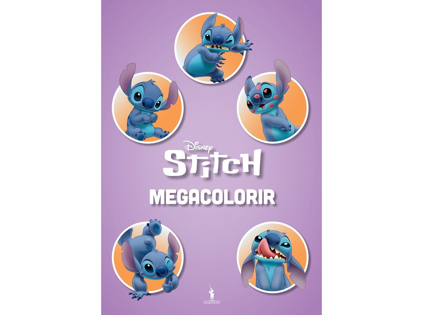 LIVRO MEGACOLORIR STITCH DE DISNEY