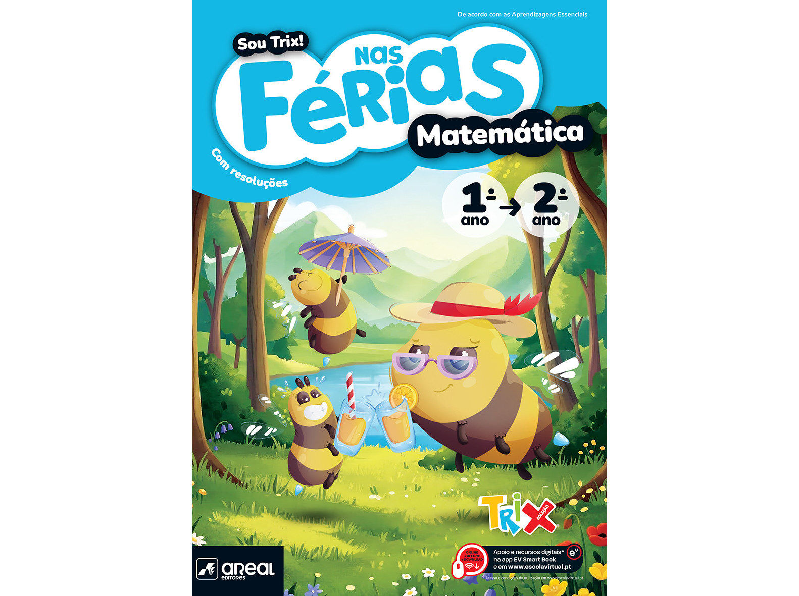 LIVRO SOU TRIX! NAS F&Eacute;RIAS - MATEM&Aacute;TICA - 1&ordm; ANO