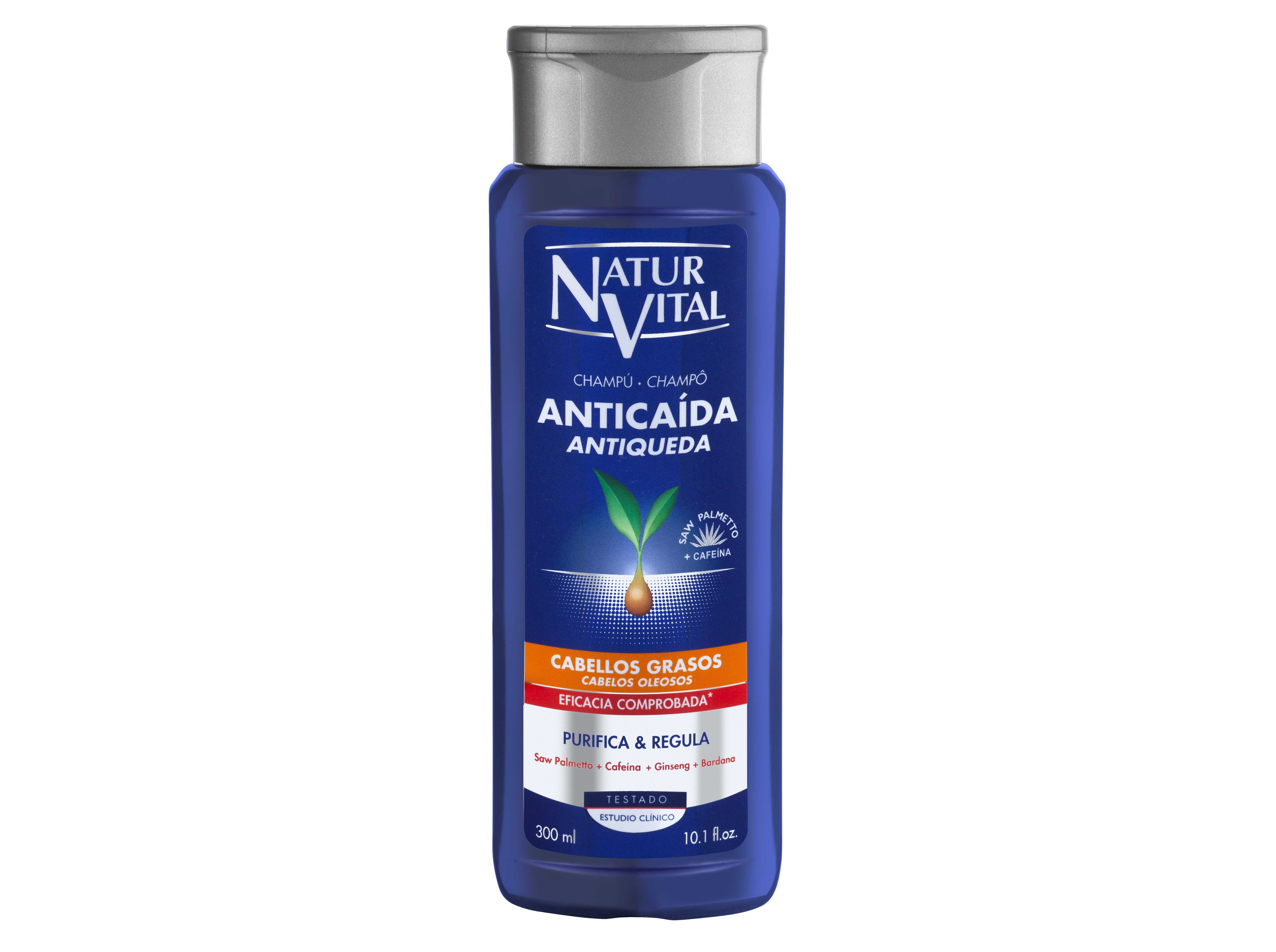 CHAMP&Ocirc; ANTIQUEDA CABELOS OLEOSOS NATUR VITAL 300ML