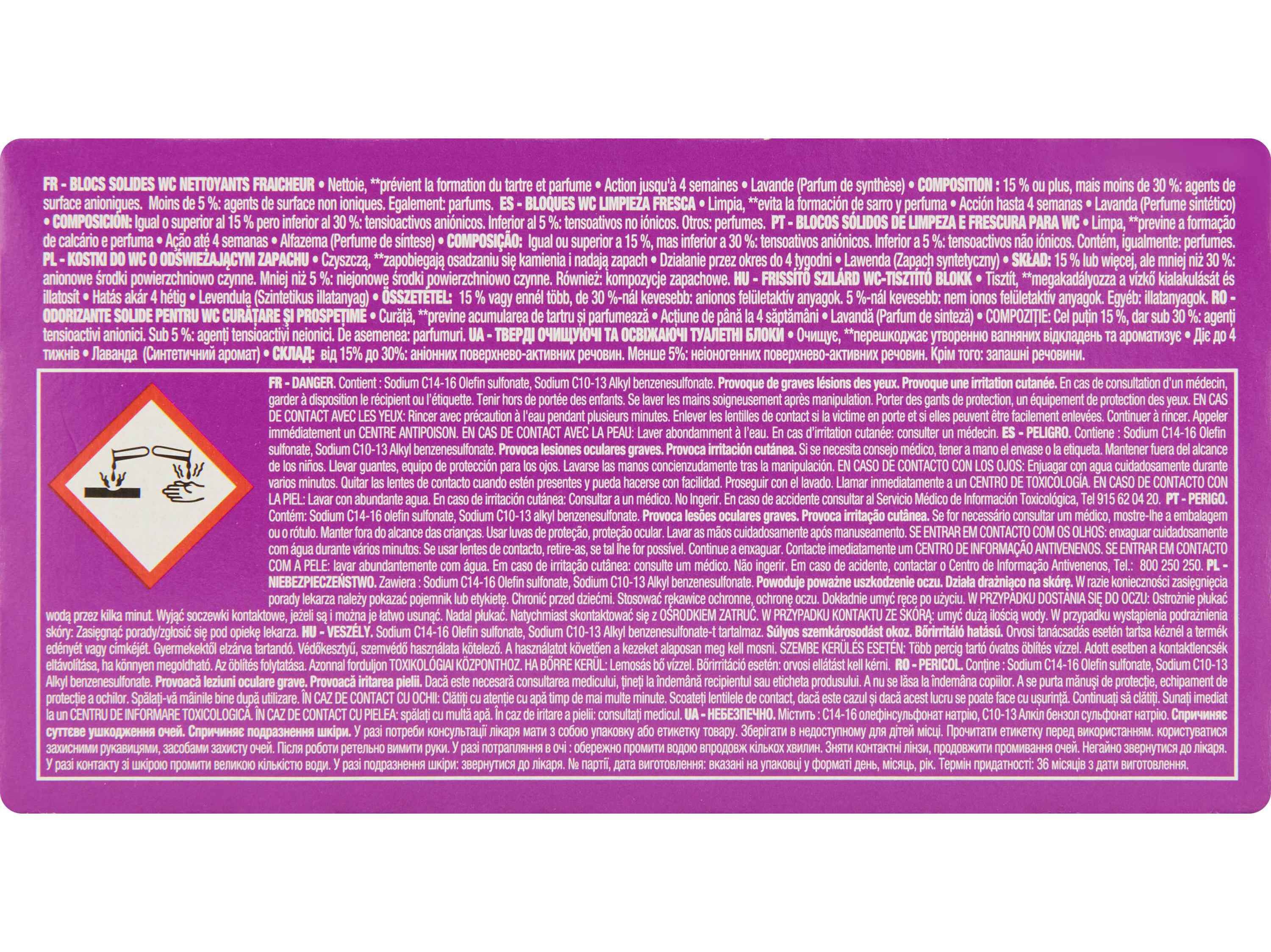 BLOCO WC AUCHAN LAVANDA 3UN image number 2