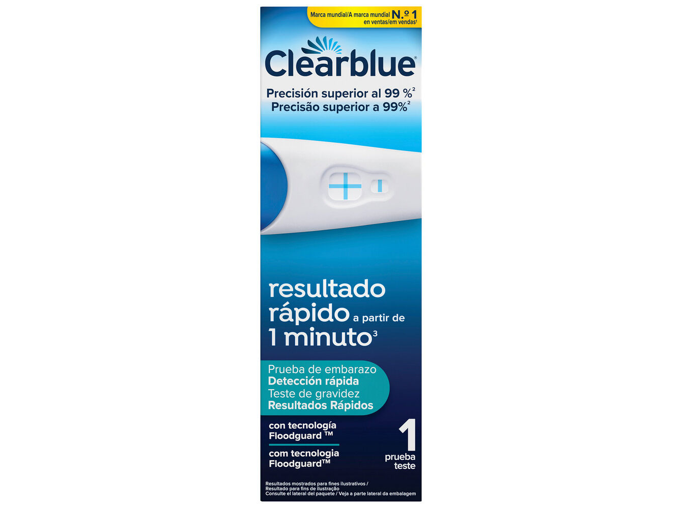 TESTE CLEARBLUE GRAVIDEZ 1 MINUTO image number 1