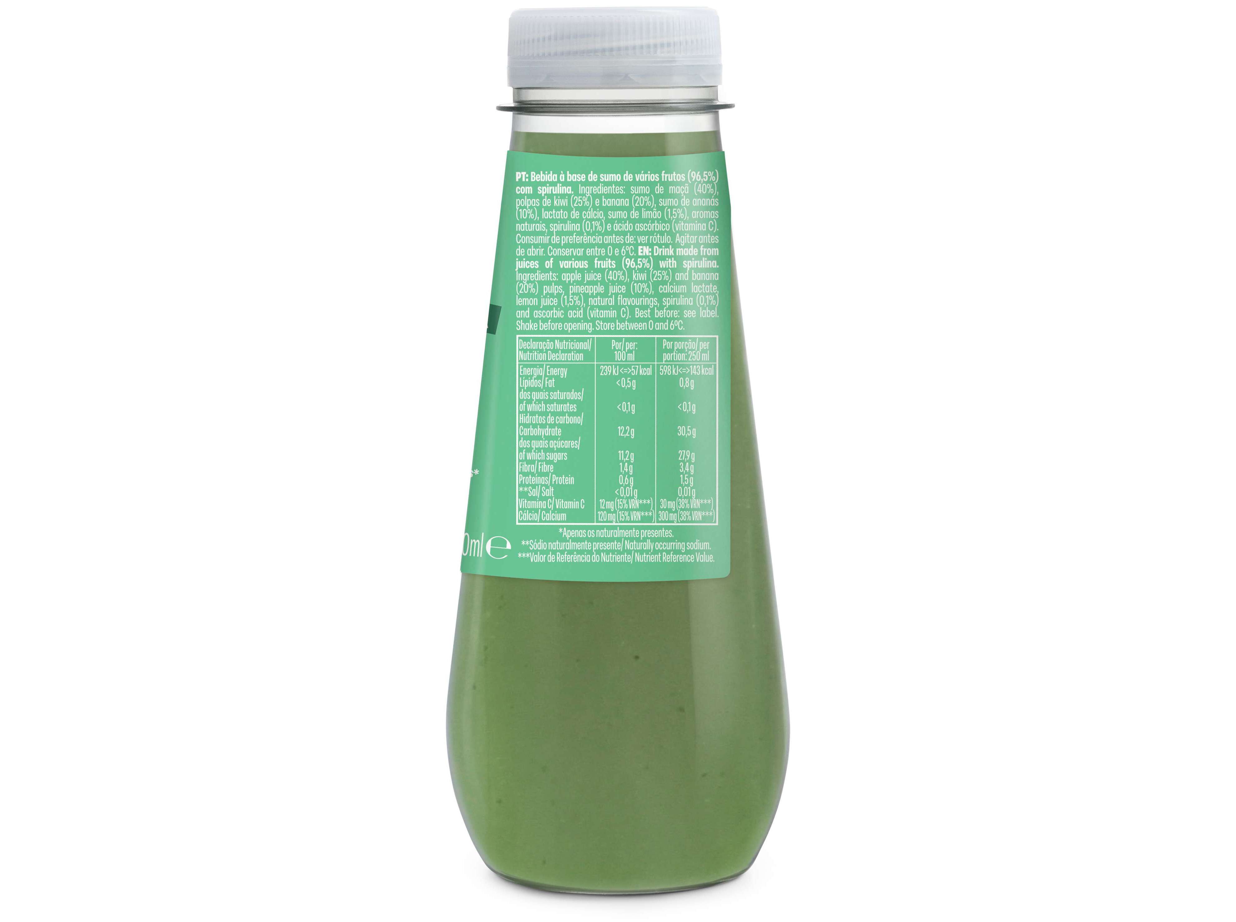 SUMO COMPAL FRESCO KIWI/ANAN&Aacute;S/SPIRULINA 0.25L (SDR) image number 1