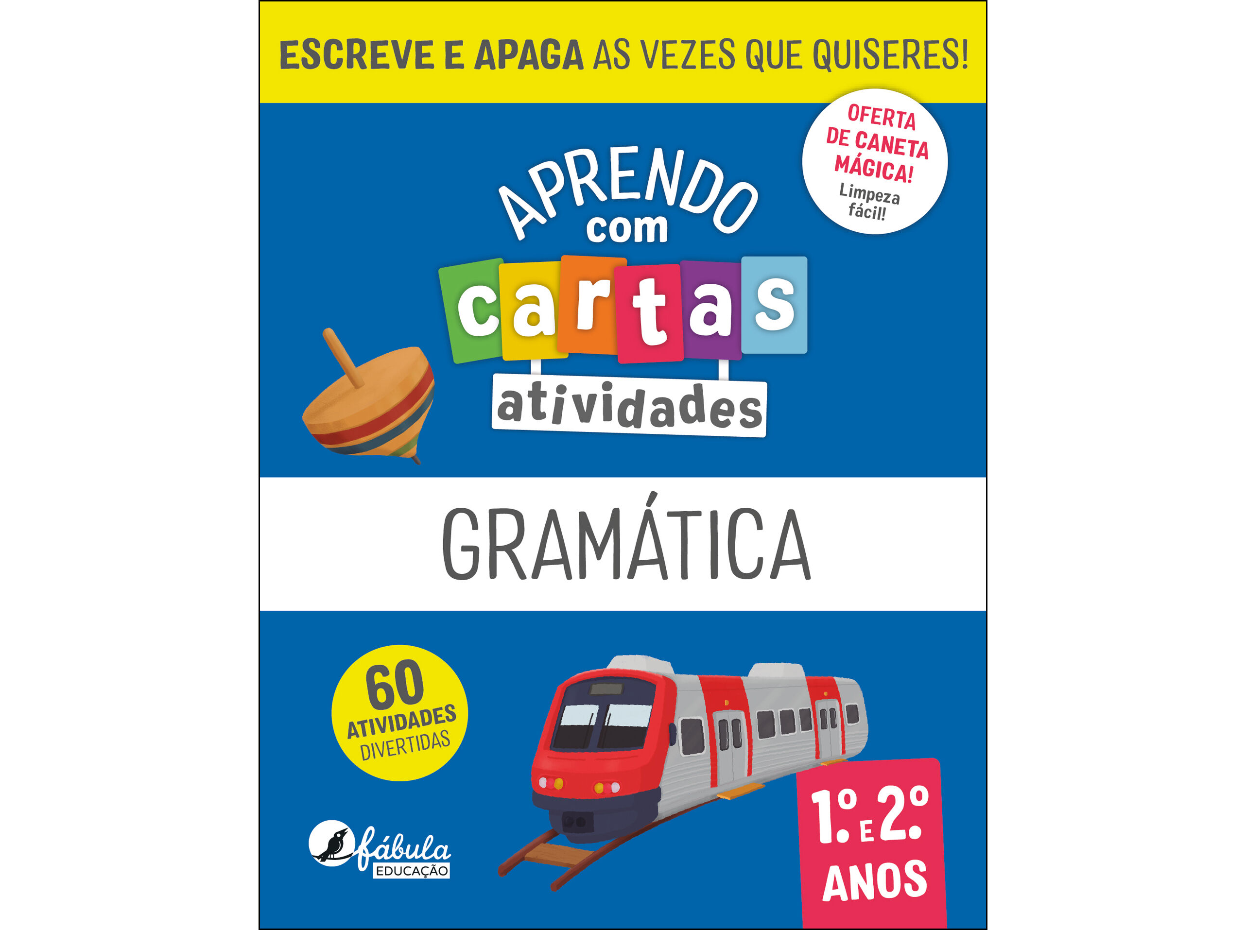 LIVRO APRENDO COM CARTAS ATIVIDADES - GRAM&Aacute;TICA 1&ordm; E 2&ordm; ANOS image number 0