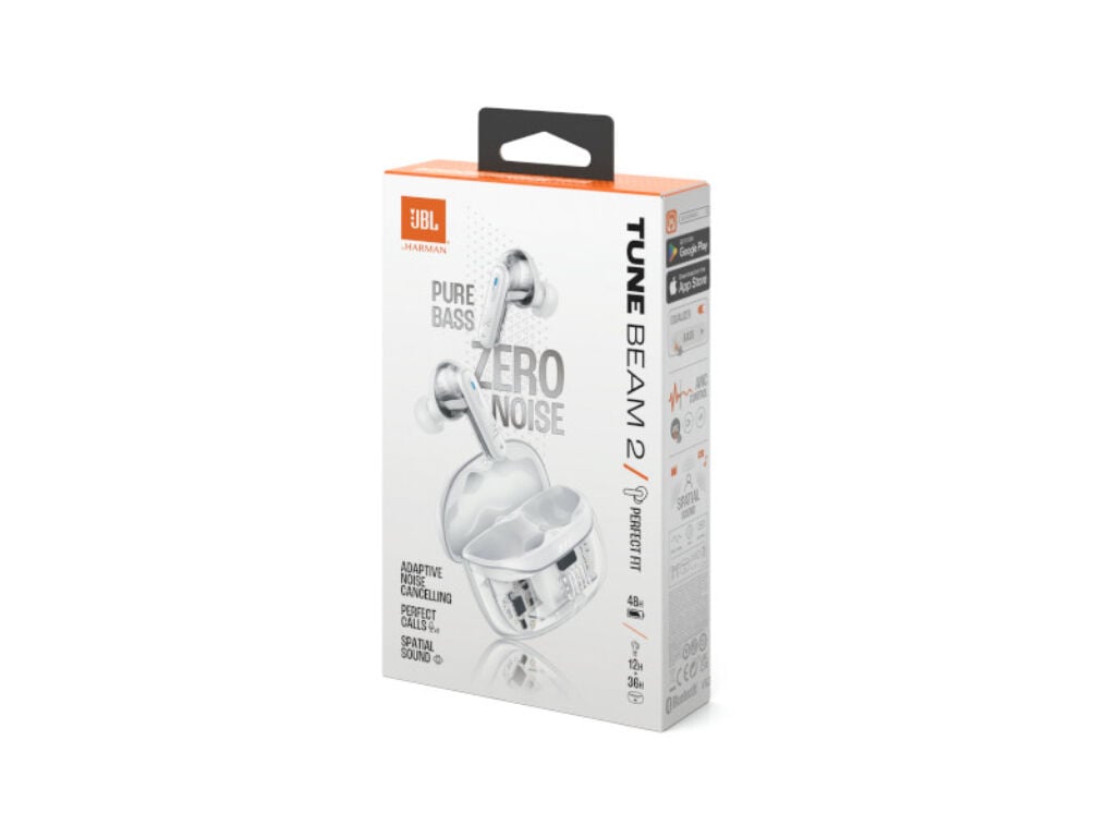 AURICULARES JBL TUNE BEAM 2 BRANCO GHOST image number 10