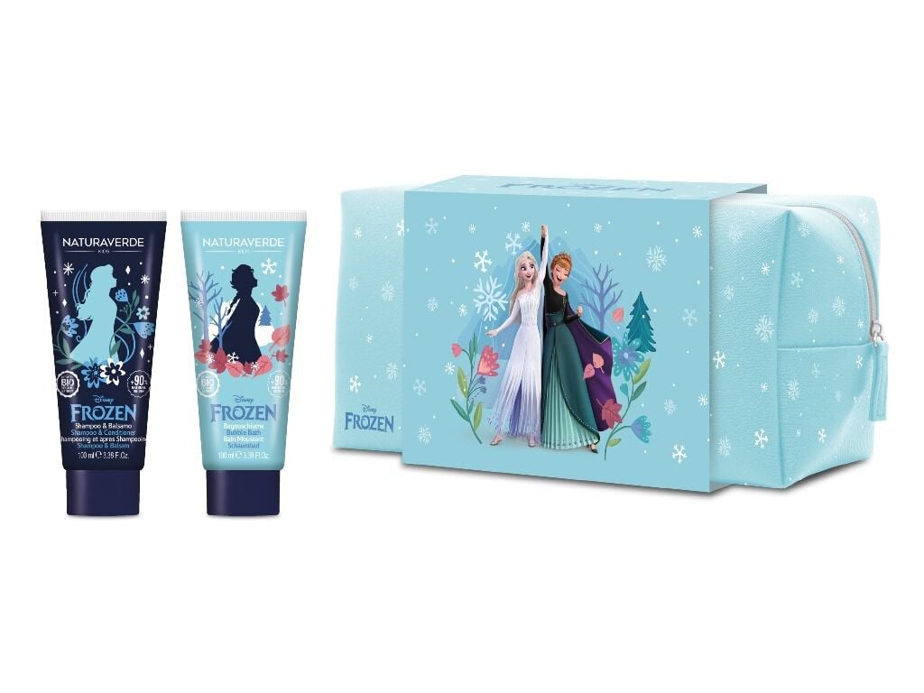 COFFRET NATURAVERDE FROZEN BOLSA CH+GEL 2X100ML image number 0