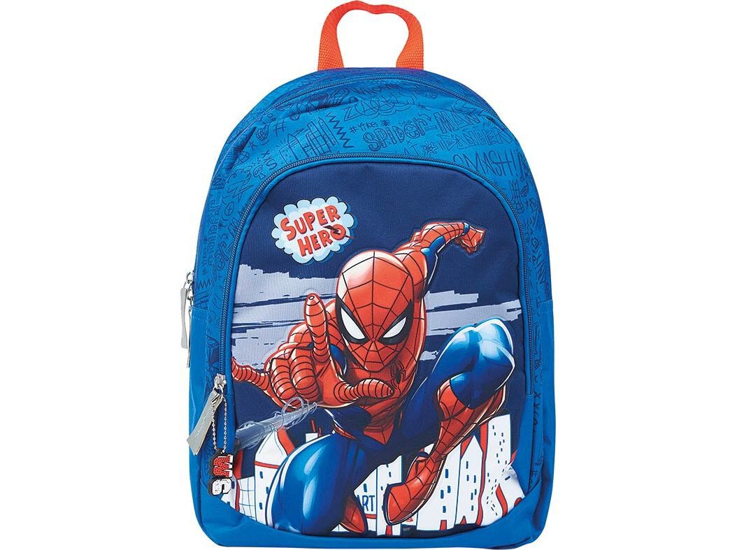 MOCHILA 2 COMPARTIMENTOS SPIDERMAN 38X27X11CM