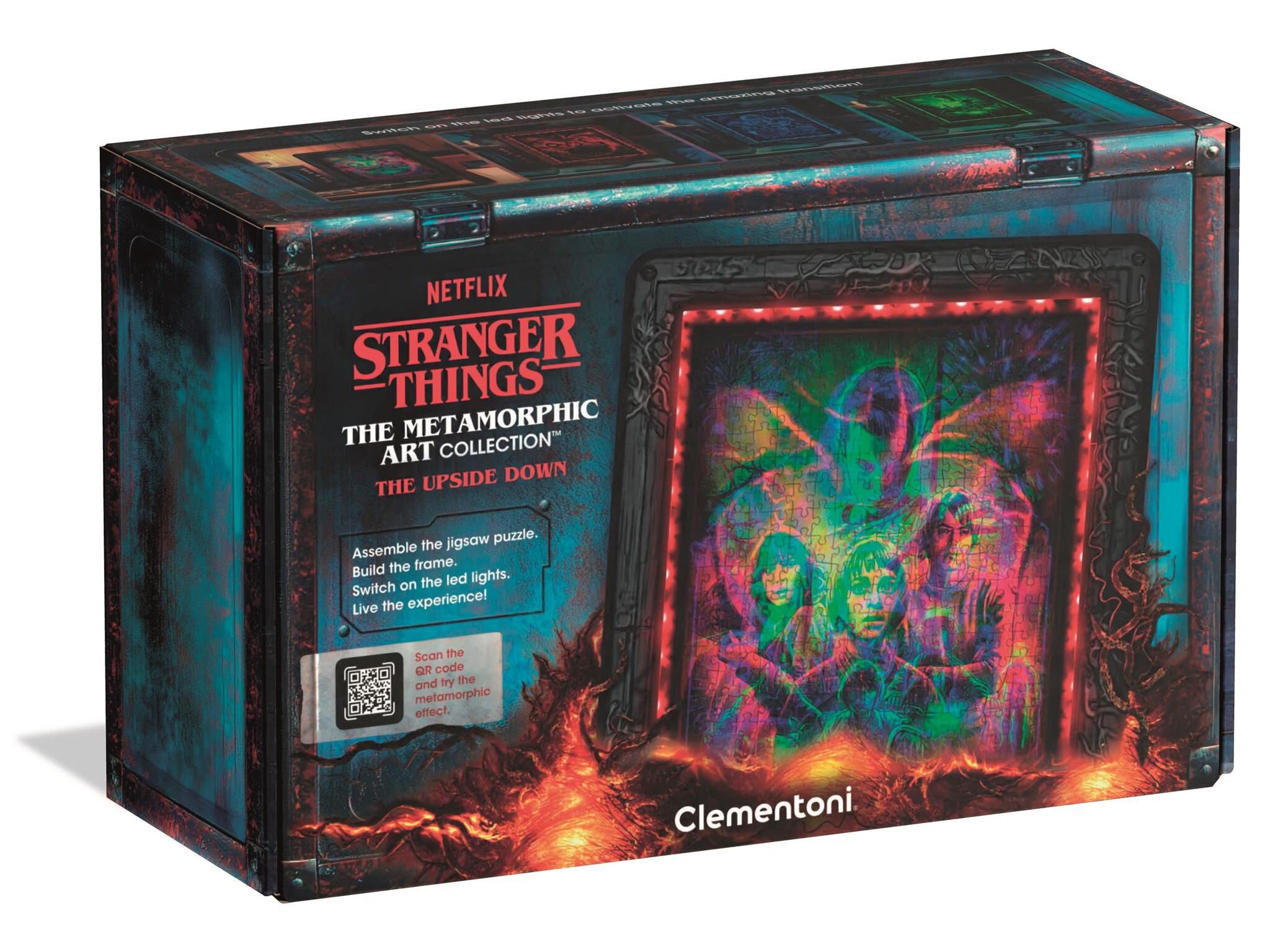 STRANGER THINGS CLEMENTONI THE UPSIDE DOWN 520 PE&Ccedil;AS