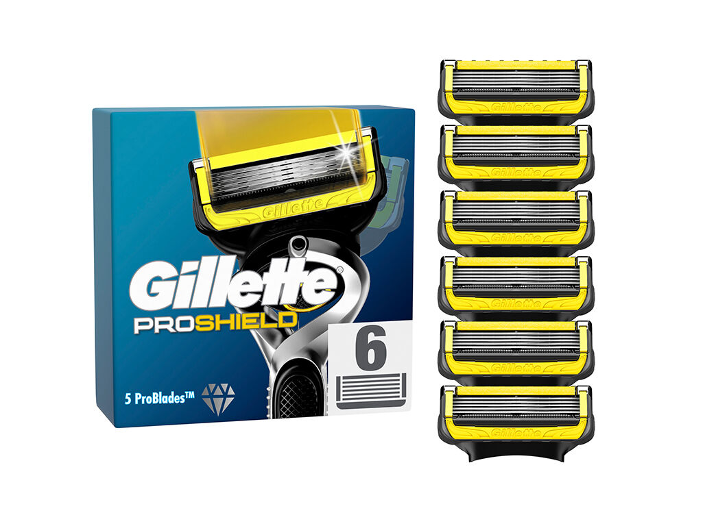 Recarga Lâminas Gillette Proshield 6un | Auchan