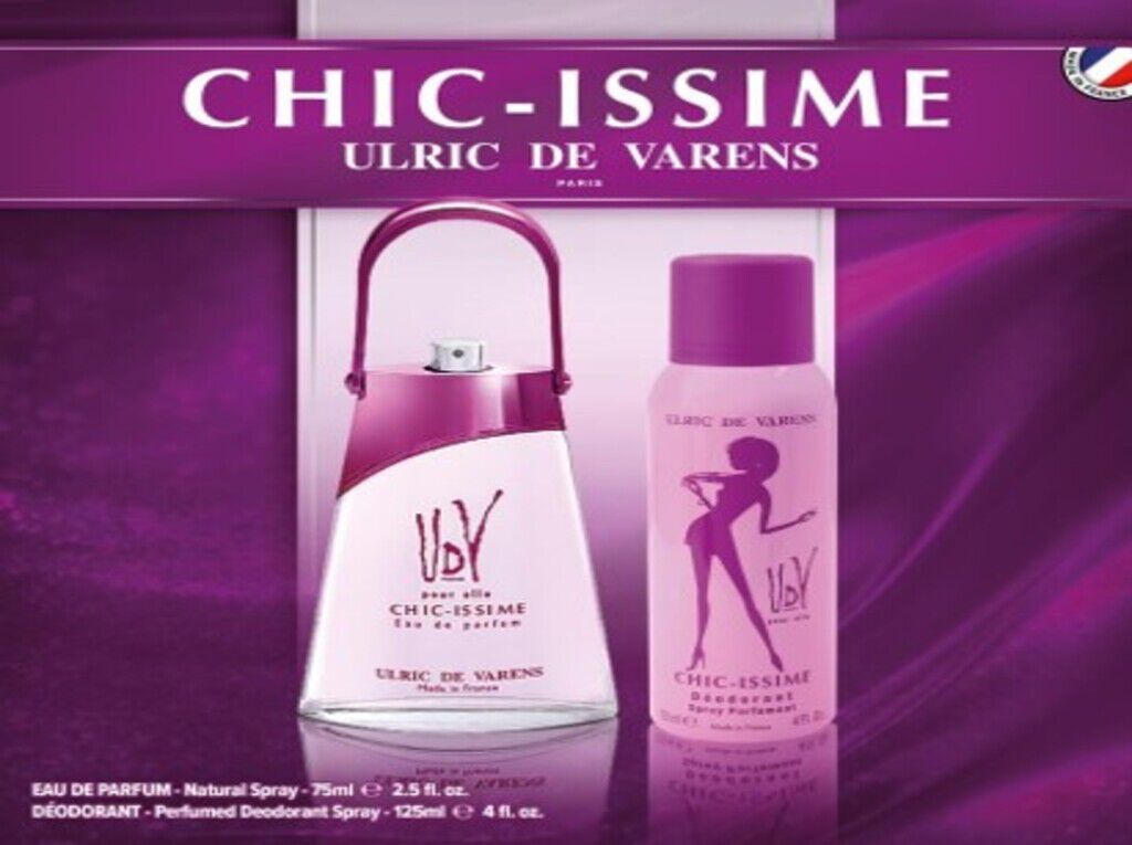 CONJUNTO UDV CHIC-ISSIME EDP 75 + DEO 125