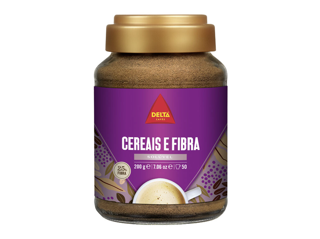MISTURA DELTA SOL&Uacute;VEL CEREAIS E FIBRA 200G
