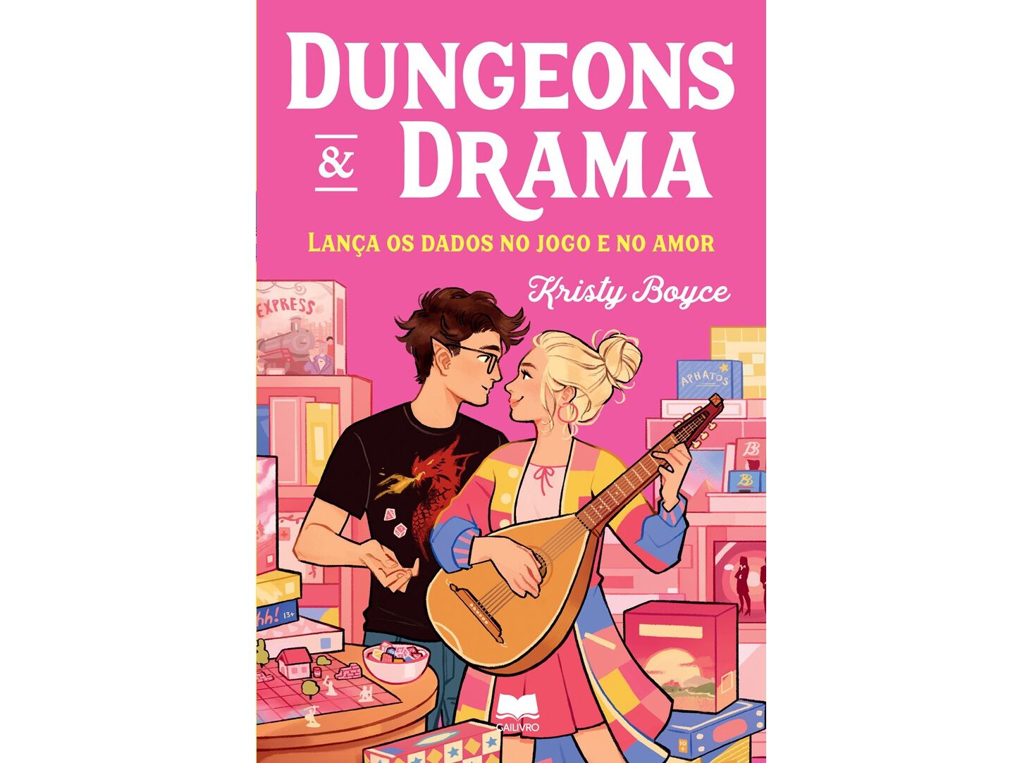 LIVRO DUNGEONS & DRAMA DE: KRISTY BOYCE image number 0