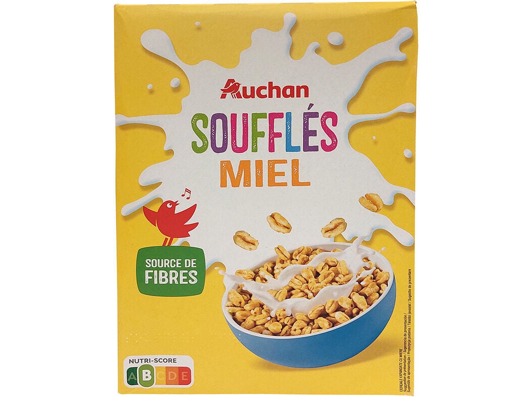 CEREAIS AUCHAN COM MEL 375G