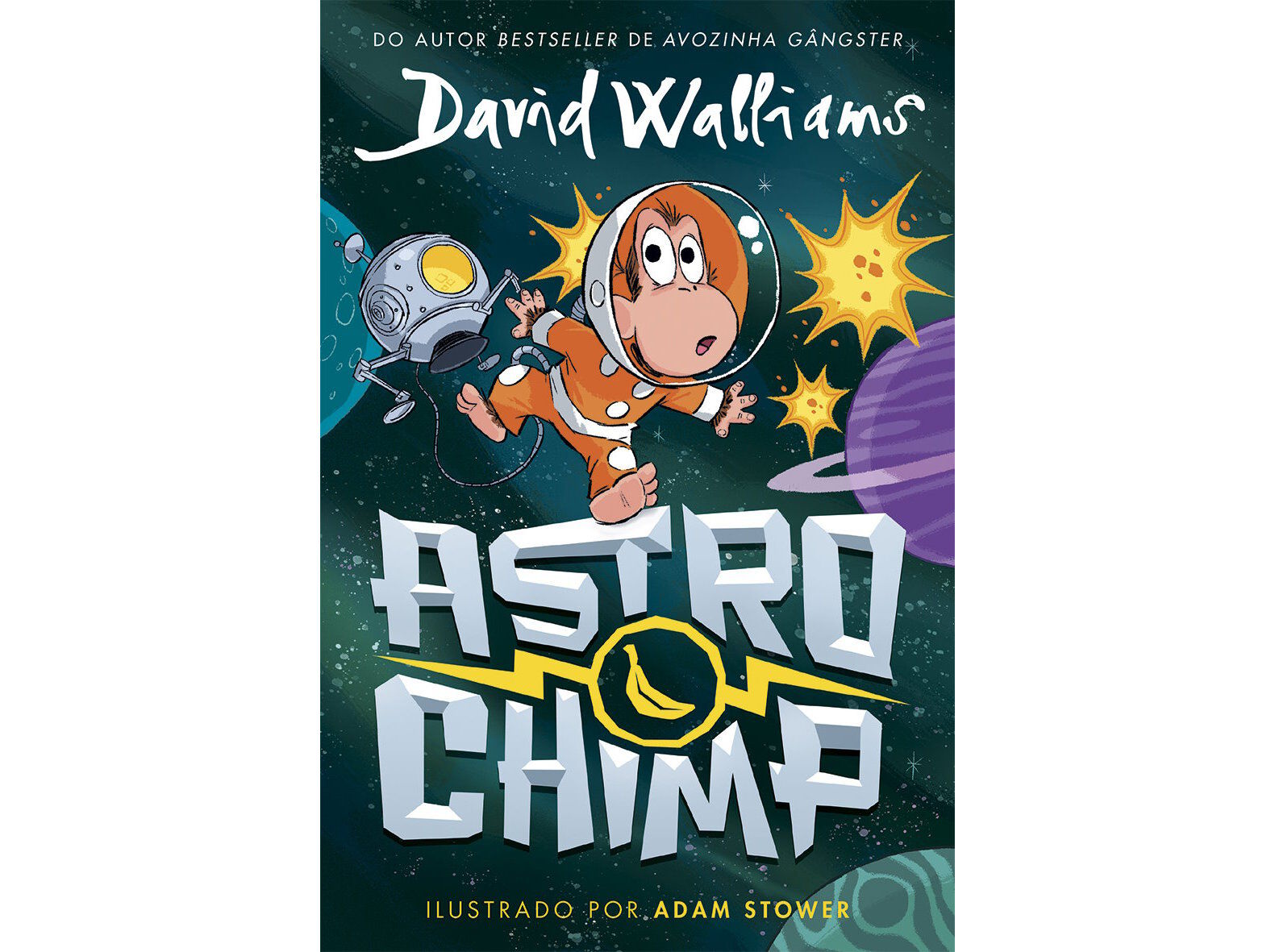 LIVRO ASTROCHIMP DE DAVID WALLIAMS