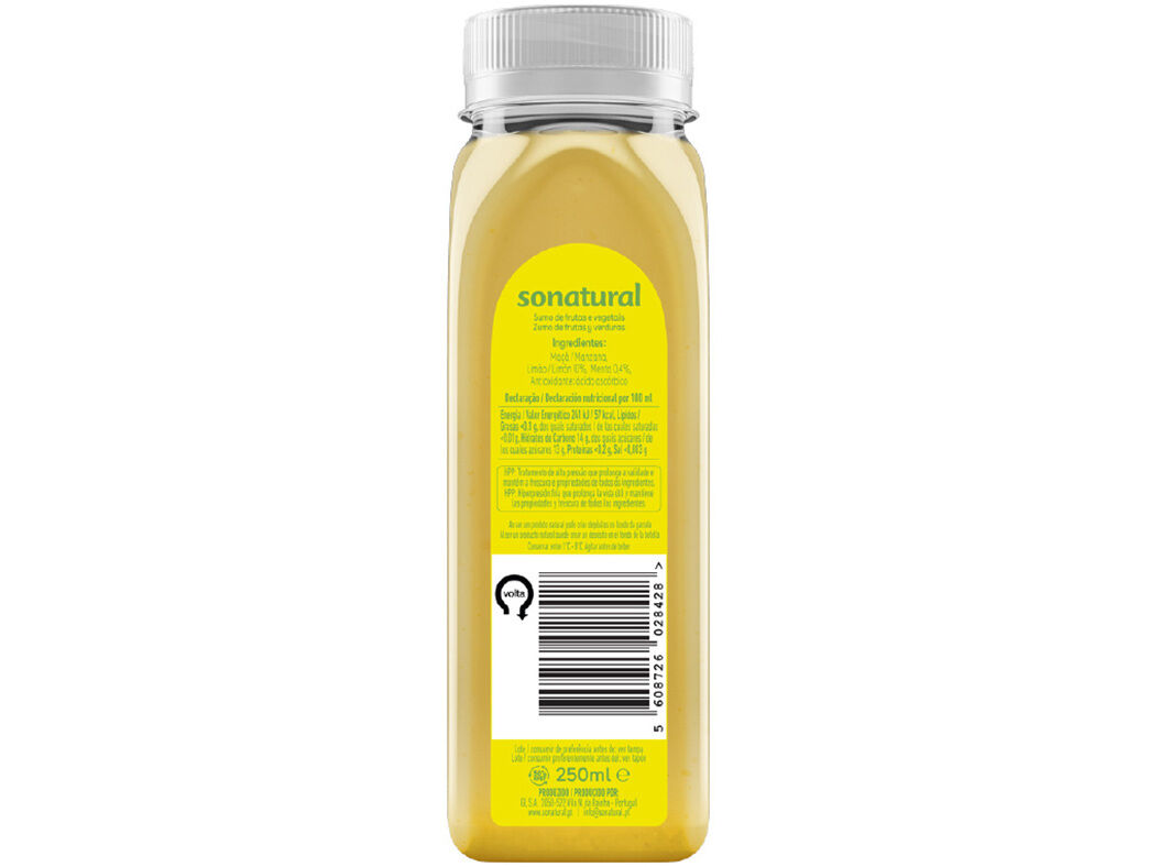 SUMO SONATURAL LIM&Atilde;O MENTA 250ML 250ML (SDR) image number 1