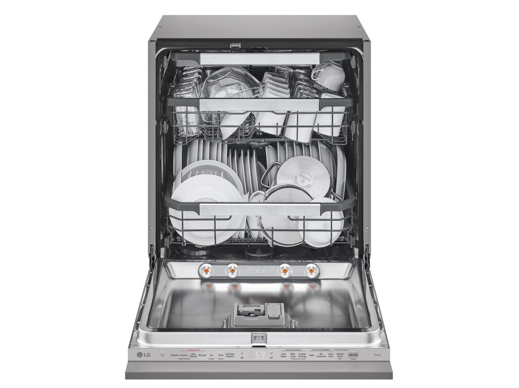 MAQUINA LAVAR LOI&Ccedil;A LG DB597TXS INOX ENCASTRE A 14CONJ. image number 1