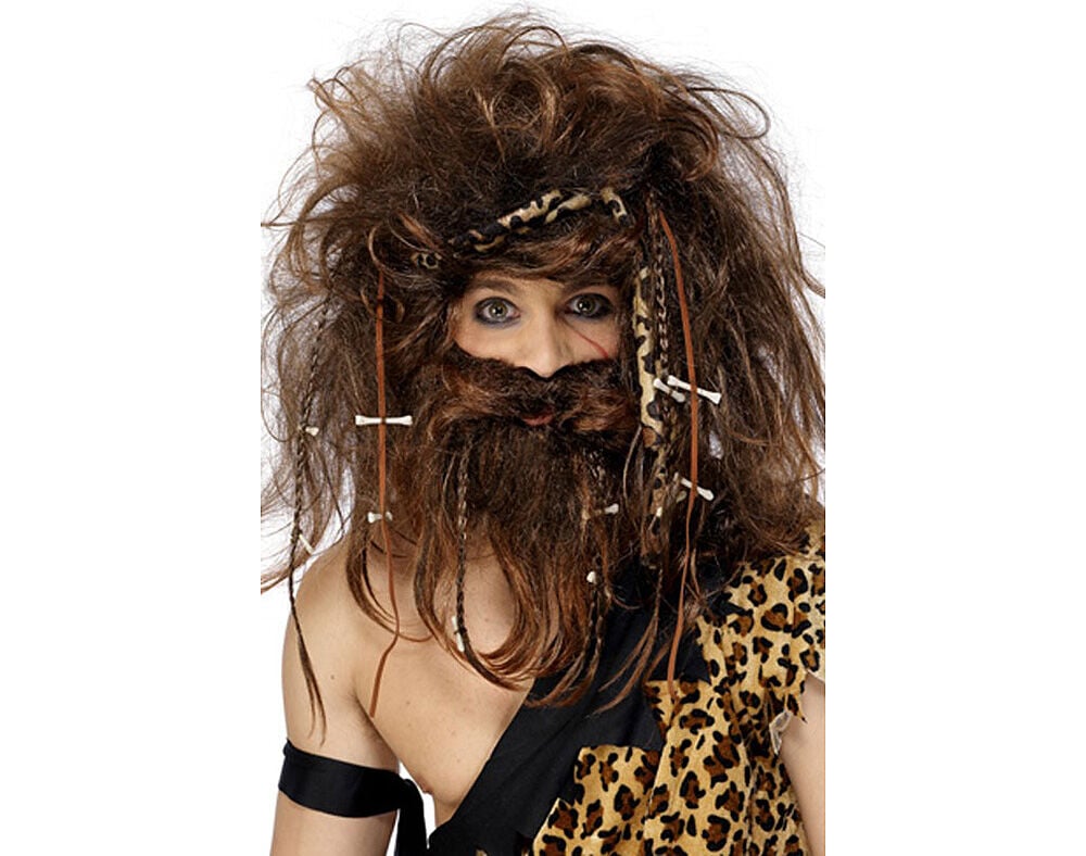 PERUCA SELVAGEM COM BARBA