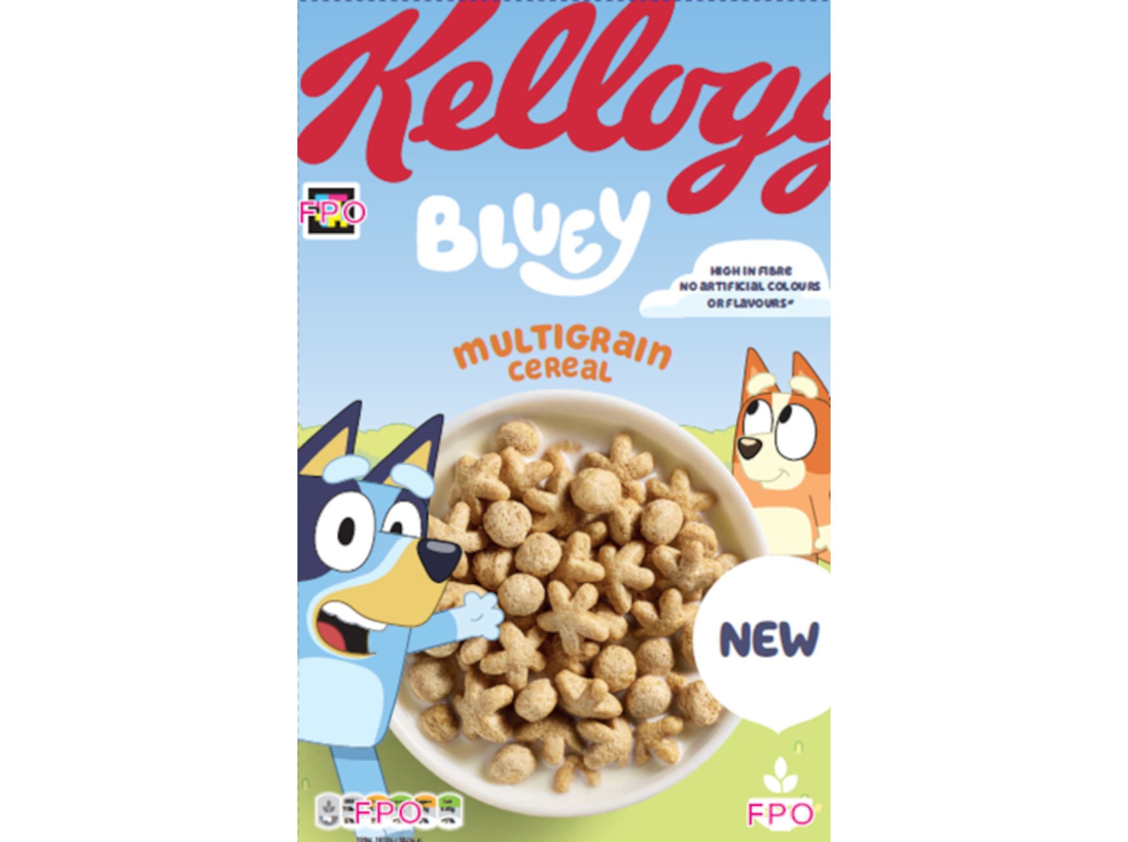 CEREAIS KELLOGG'S BLUEY 350G image number 1