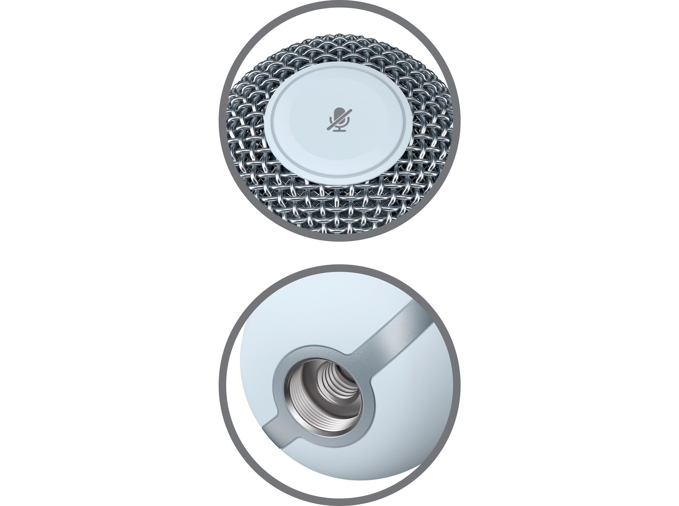 MICROFONE HYPERX 519T2AA USB/BRANCO image number 6