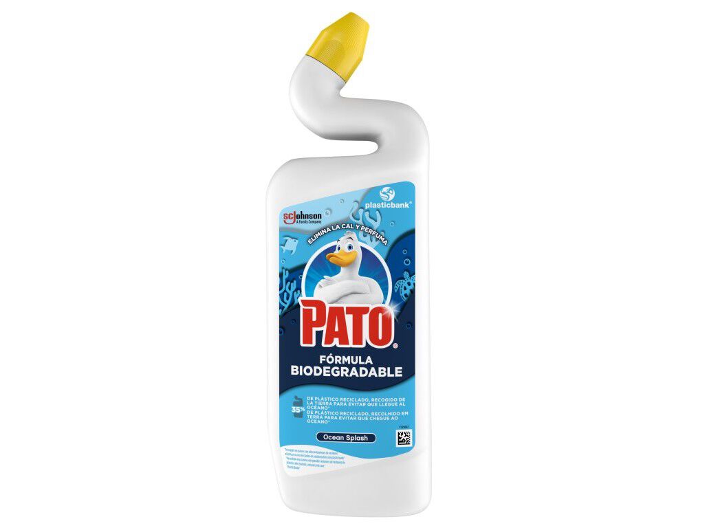 GEL SANIT&Aacute;RIO PATO BIODEGRAD&Aacute;VEL OCEAN 750ML