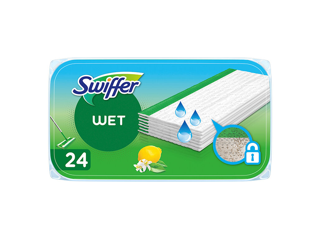 RECARGA DE MOPA SWIFFER HUMIDAS 24 PANOS image number 0