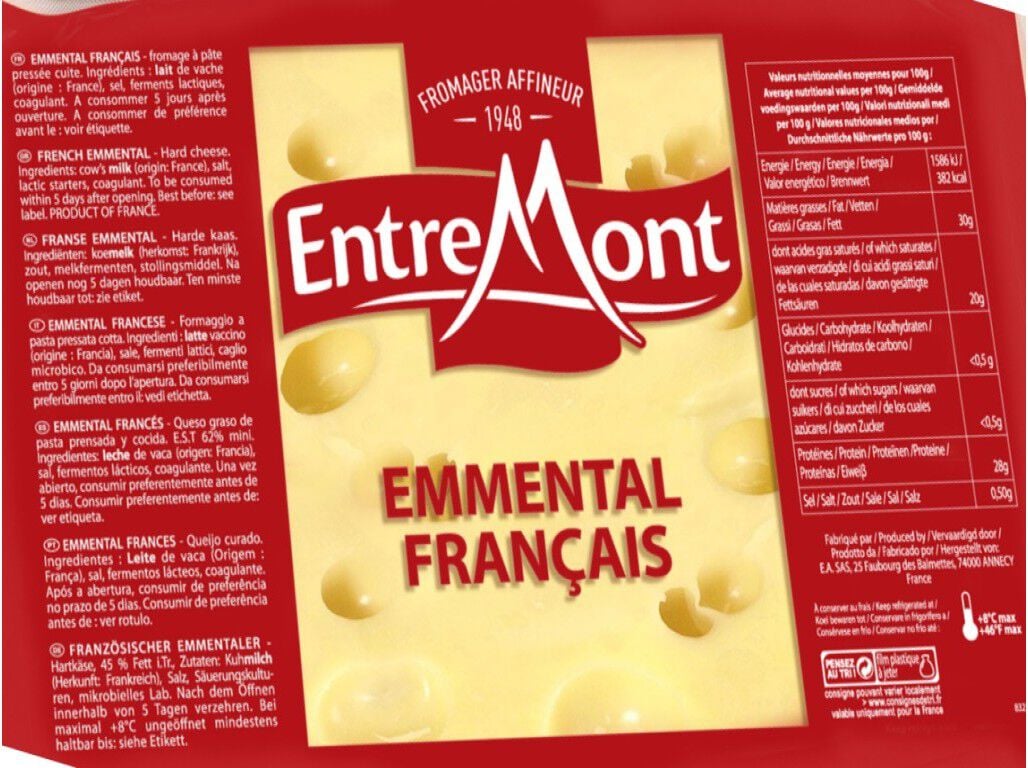 QUEIJO EMMENTAL FRANC&Atilde;S PAYSAN BRETON KG image number 1