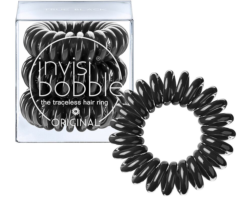 EL&Aacute;STICO INVISIBOBBLE ORIGINAL TRUE BLACK 3UN image number 0