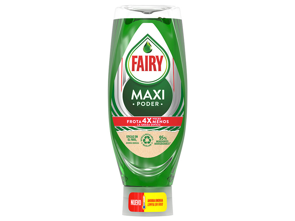 DETERGENTE MANUAL LOI&Ccedil;A FAIRY MAXI PODER ORIGINAL 660ML image number 1