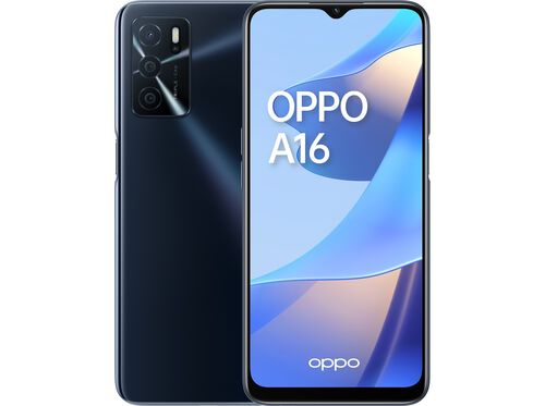 Smartphone Oppo Crystal Black 4/64 A16 | Auchan