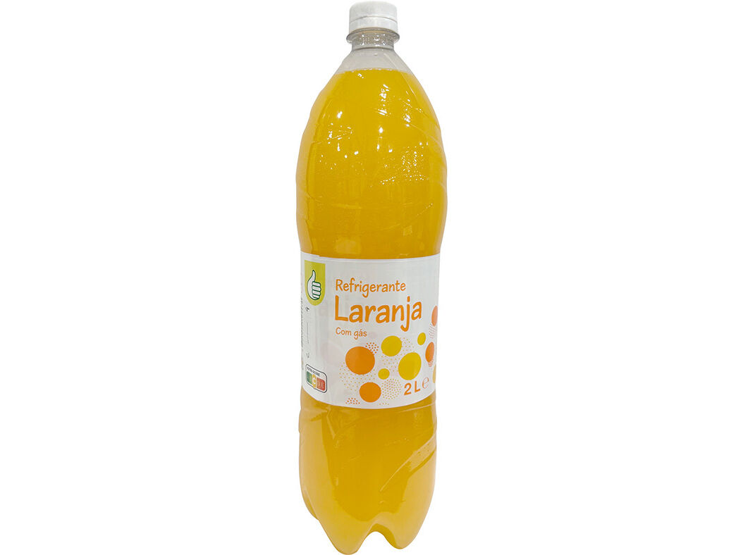 REFRIGERANTE COM GAS POLEGAR LARANJA 2L image number 0