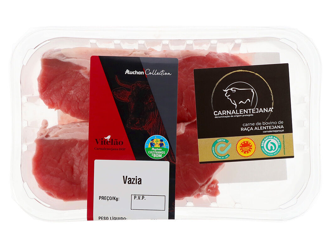 VITEL&Atilde;O CARNALENTEJANA DOP VAZIA AUCHAN CULTIVAMOS O BOM KG