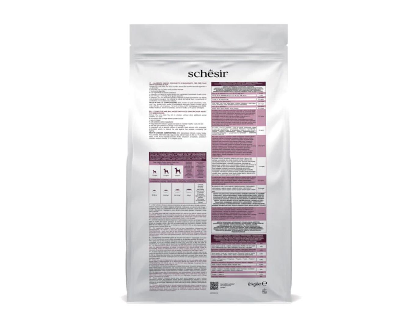 RA&Ccedil;&Atilde;O PARA C&Atilde;O SCHESIR TOY FRANGO 2KG image number 1