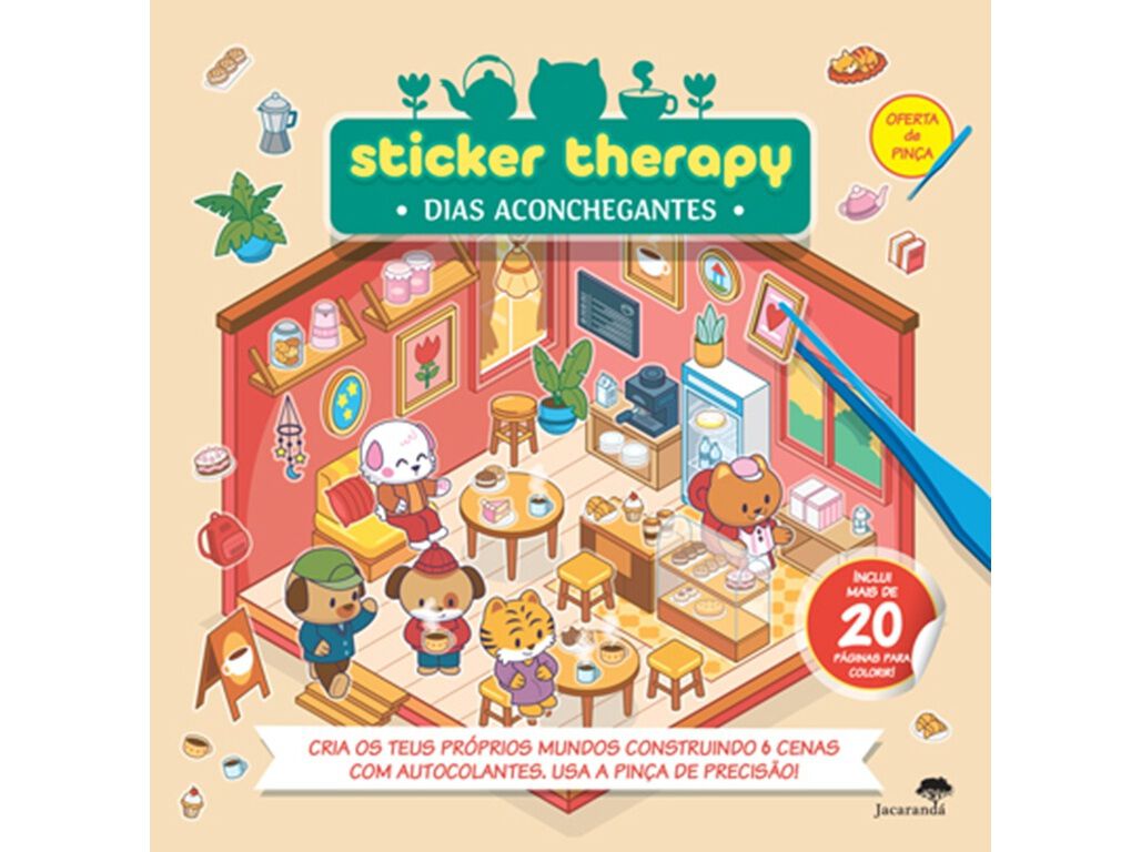 LIVRO DIAS ACONCHEGANTES - STICKET THERAPY DE AAVV image number 1