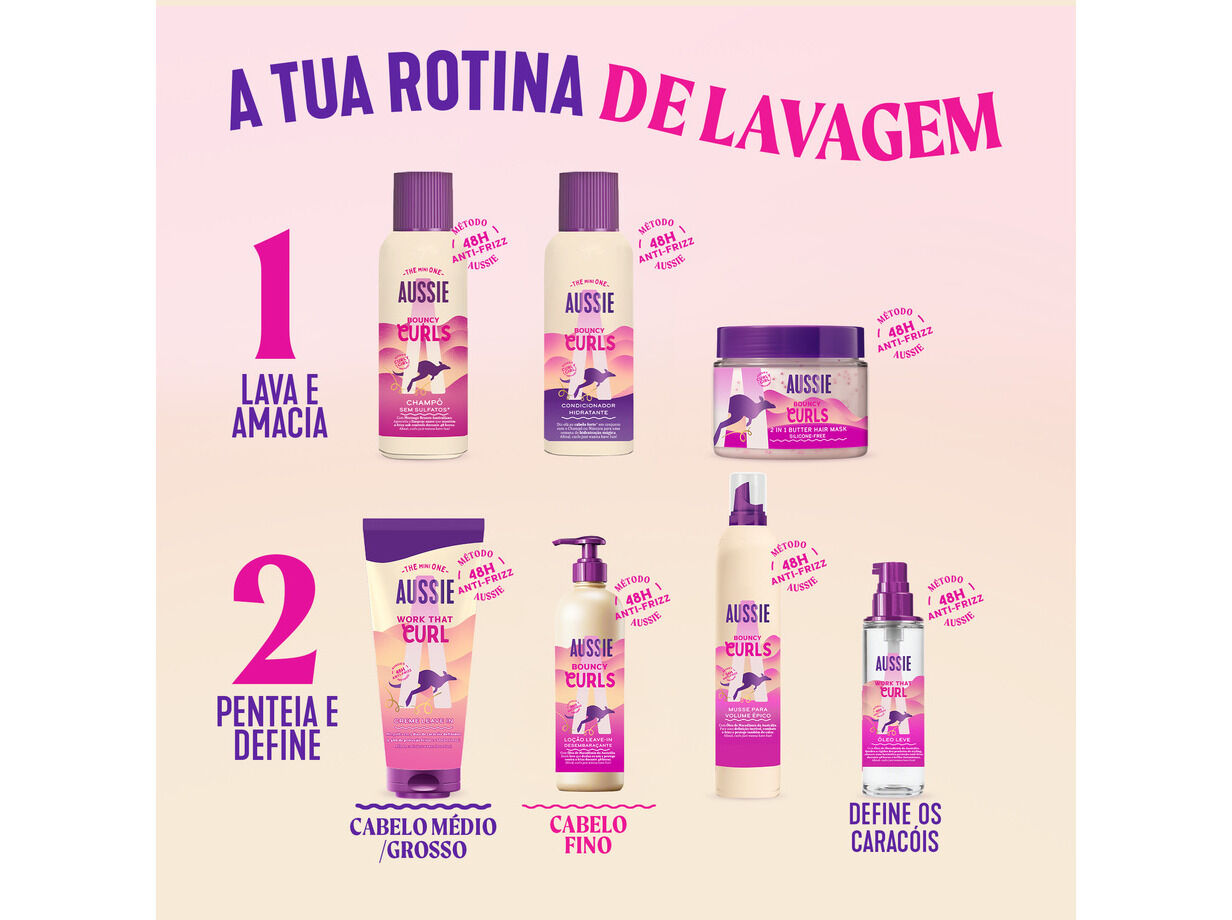 CREME PENTEAR AUSSIE LEAVE IN CARAC&Oacute;IS 235 ML image number 6
