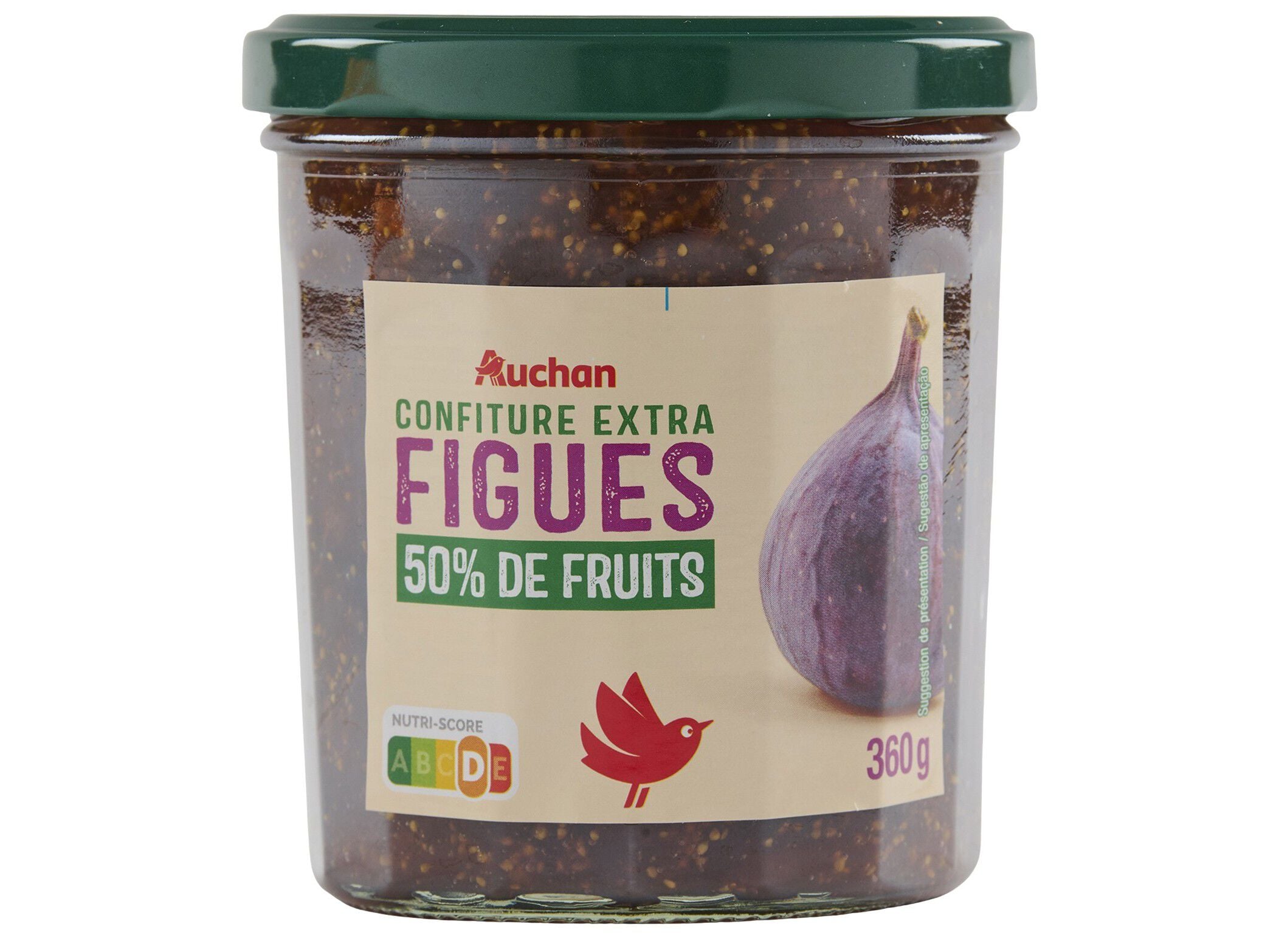 DOCE AUCHAN EXTRA FRUTOS FIGO 360G image number 0