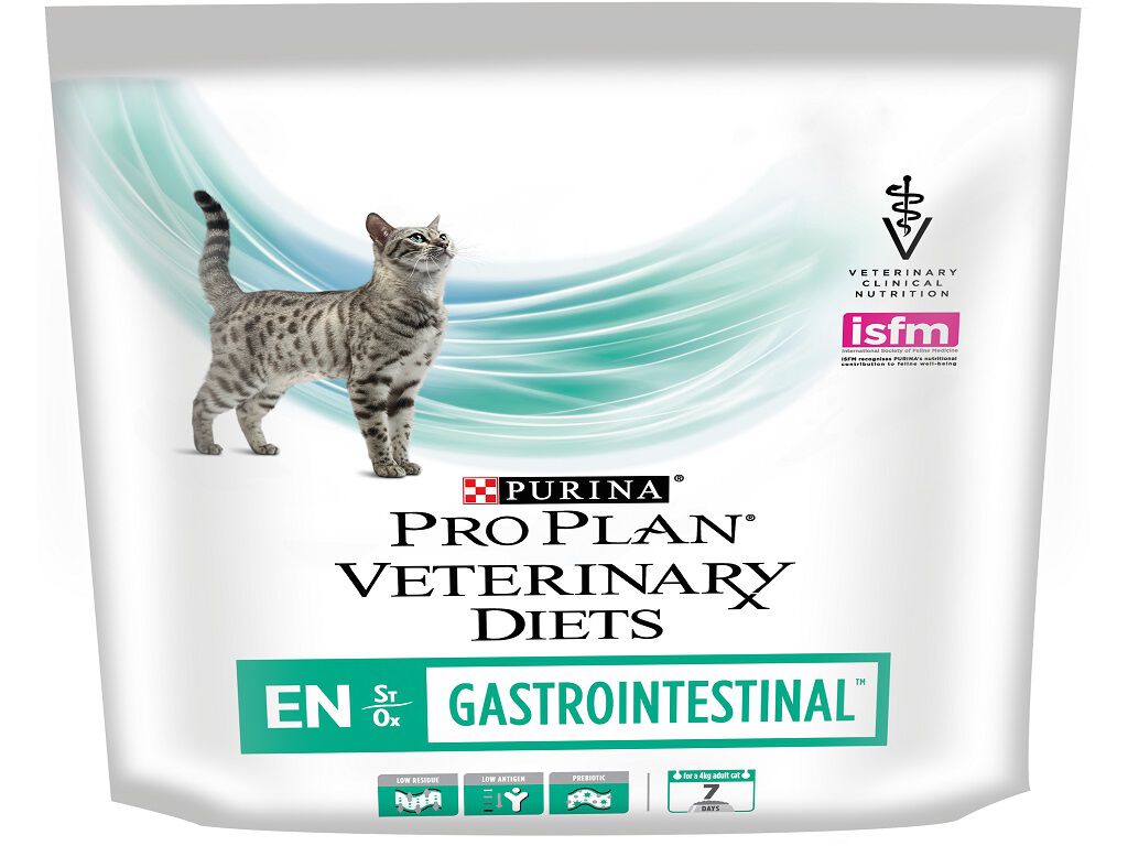 RA&Ccedil;&Atilde;O VETERIN&Aacute;RIA PRO PLAN GATO GASTROINTESTINAL 400G image number 0