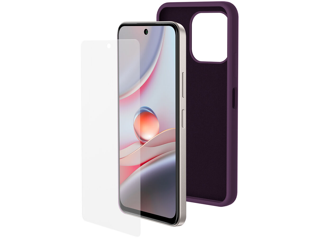 CAPA + PROTECTOR ECR&Atilde; SPC D 3 PRO VIOLETA 6.7" image number 0