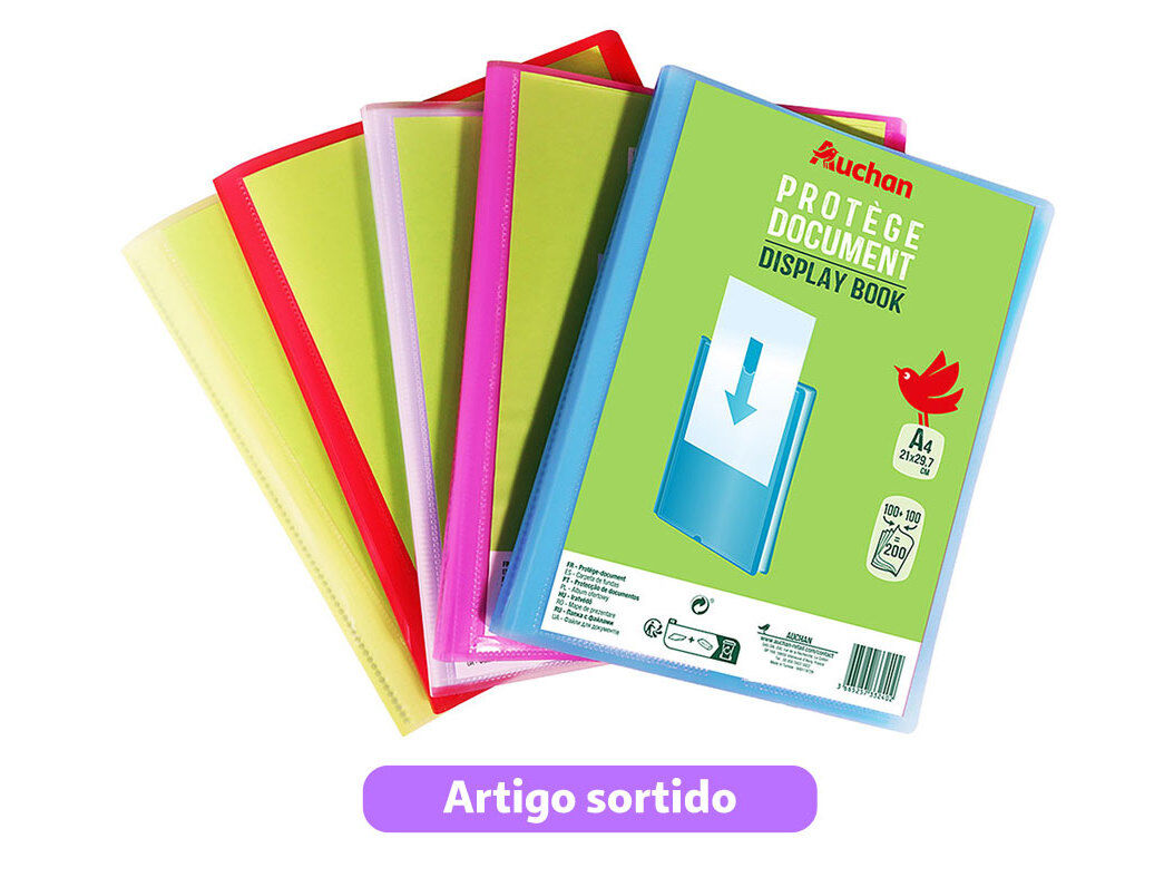 PORTFOLIO 100 BOLSAS AUCHAN CORES SORTIDAS image number 0