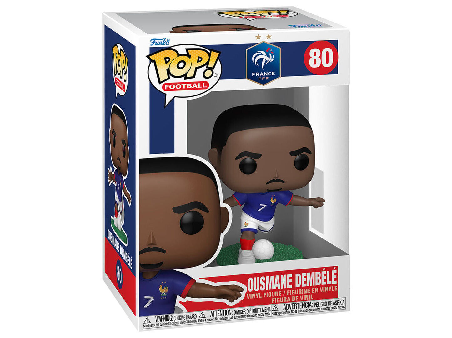 FIGURA POP! FUNKO POP FOOTBALL: FRANCE- OUSMANE DEMBELE image number 0