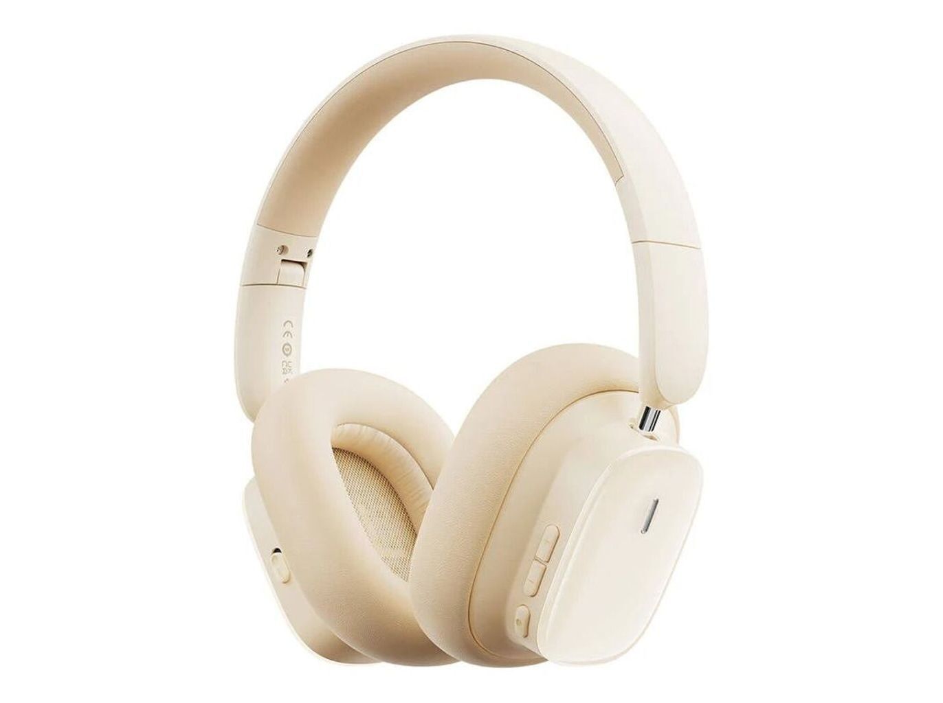 AUSCULTADORES WIRELESS BASEUS H1I ANC BRANCO