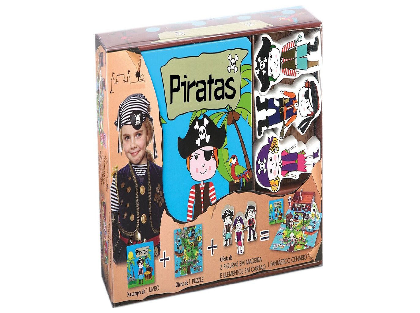 LIVRO O MEU REINO DA FANTASIA - PIRATAS image number 0