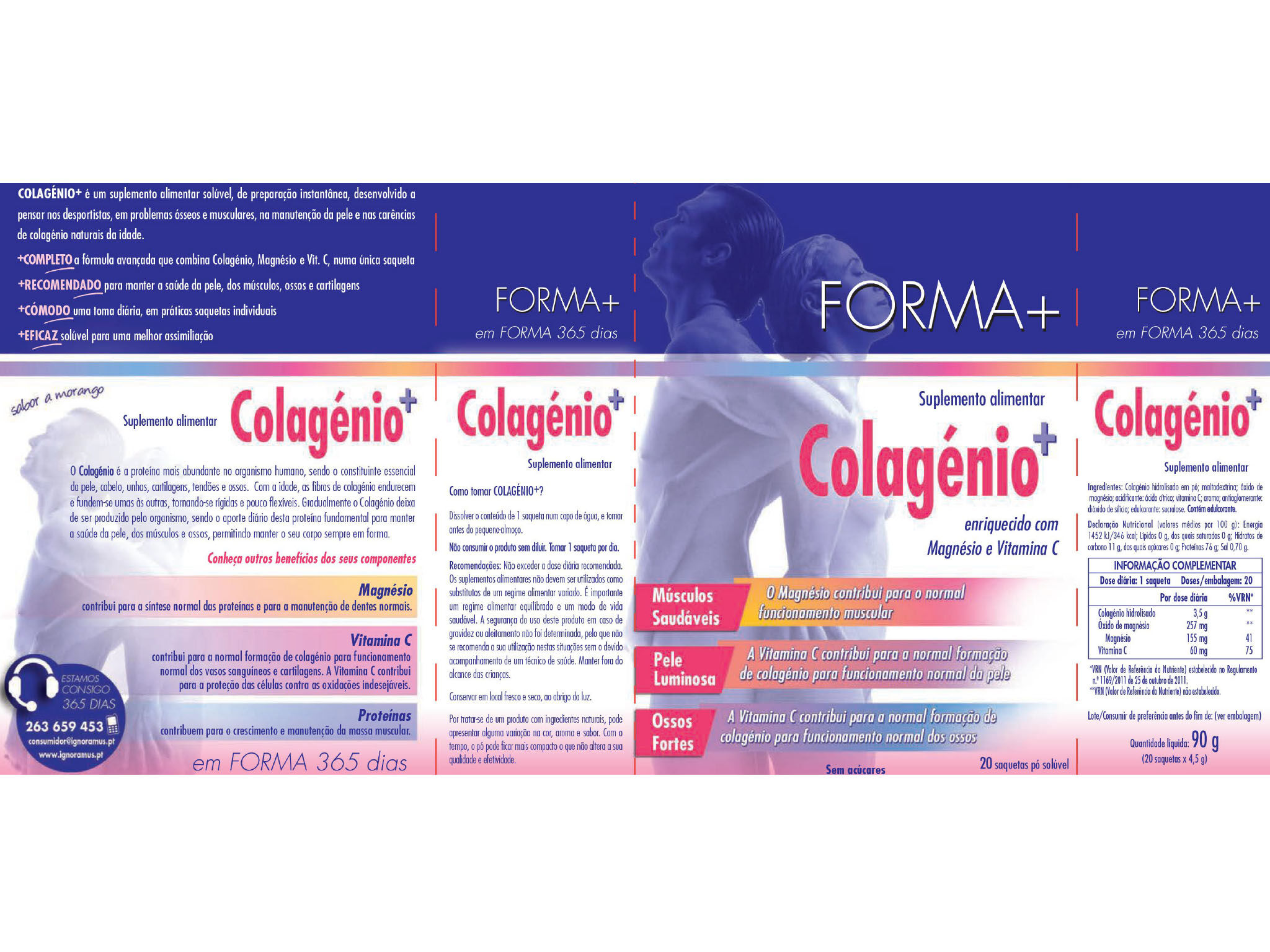 SUPLEMENTO FORMA+ COLAG&Eacute;NIO SOL&Uacute;VEL 90G image number 1