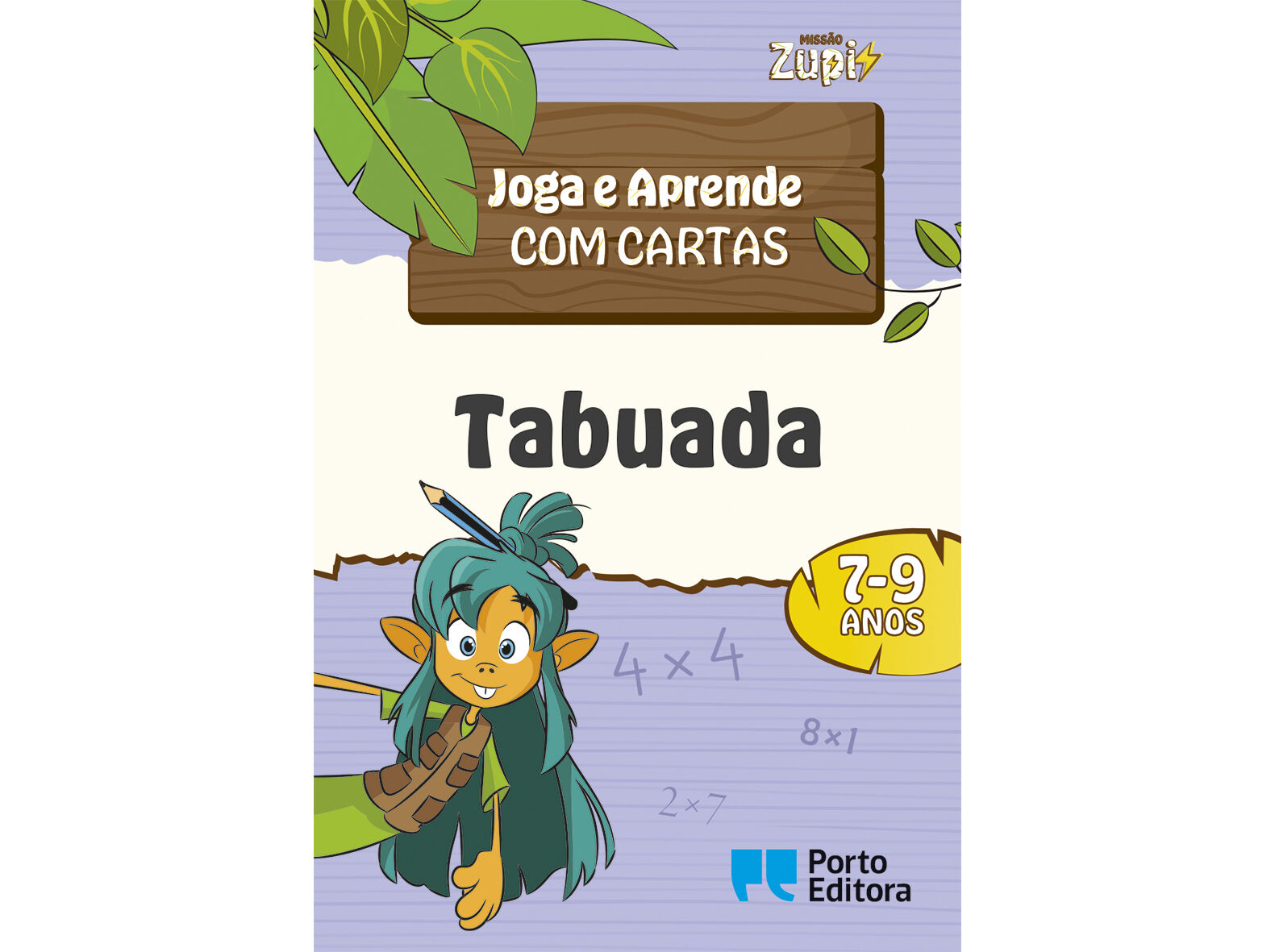 LIVRO TABUADA - JOGA E APRENDE COM CARTAS - 7-9 ANOS image number 1