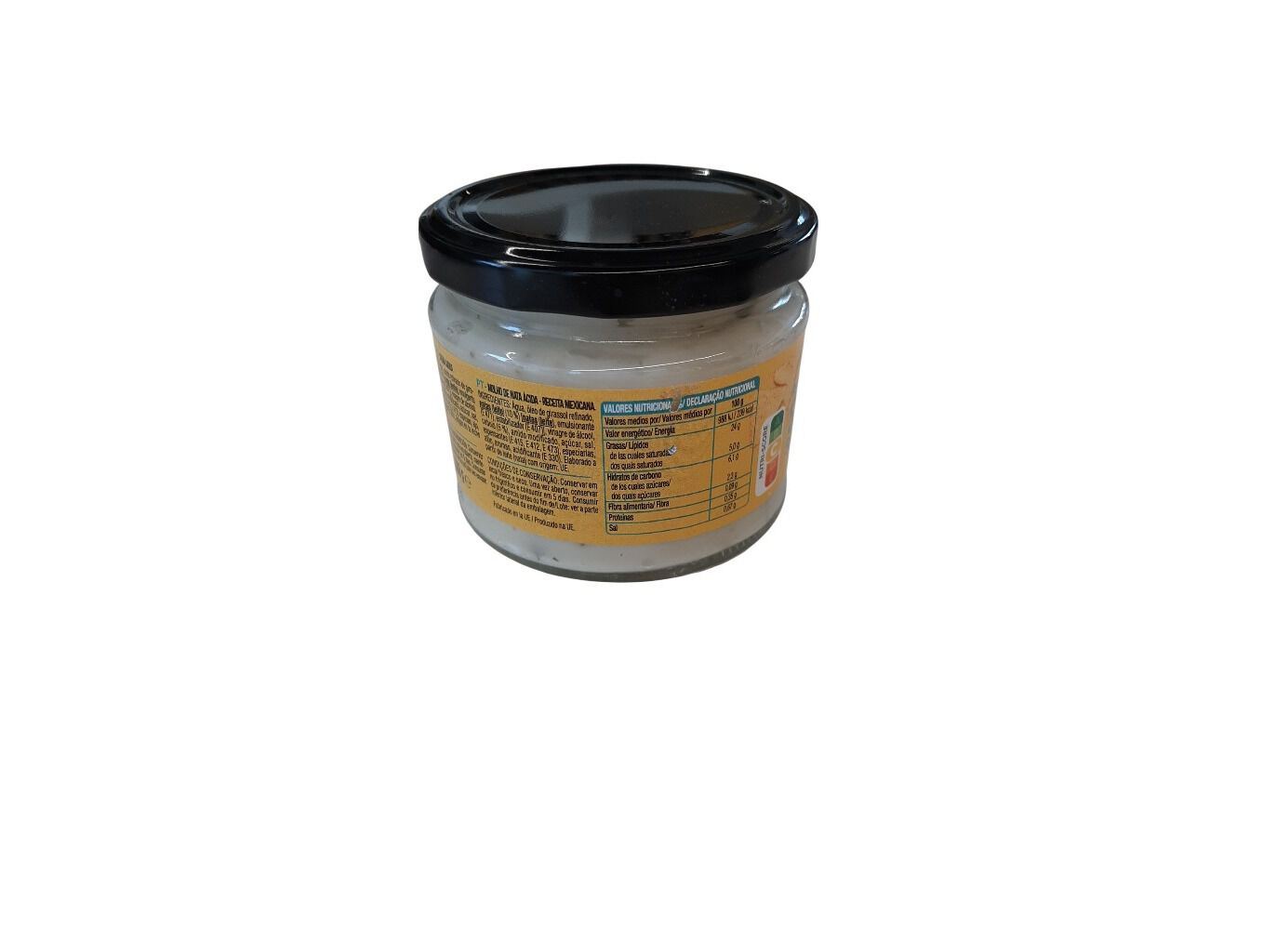 MOLHO AUCHAN SOUR CREAM 300 G image number 2