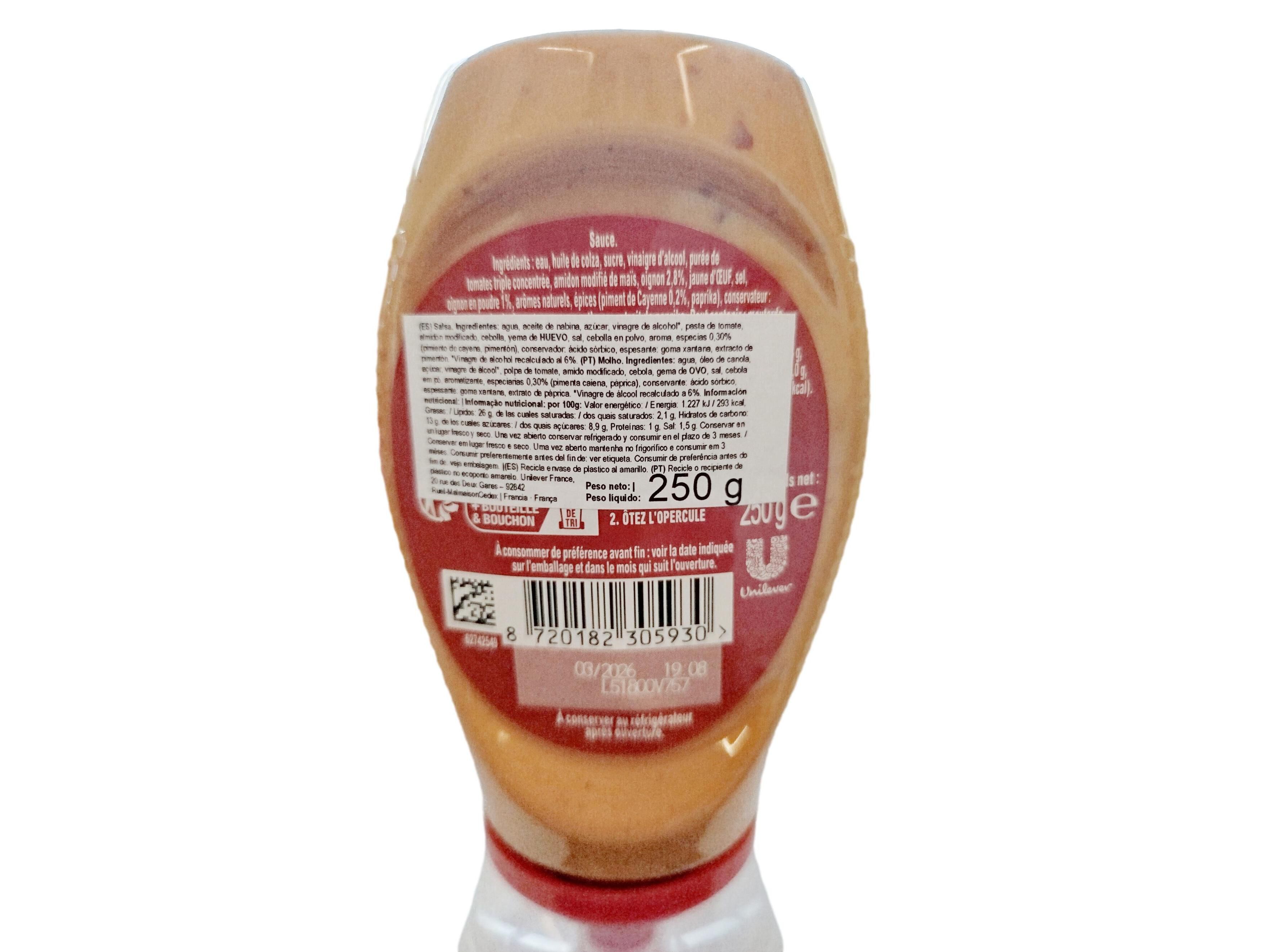 MOLHO AMORA ALGERIENE 250G image number 1