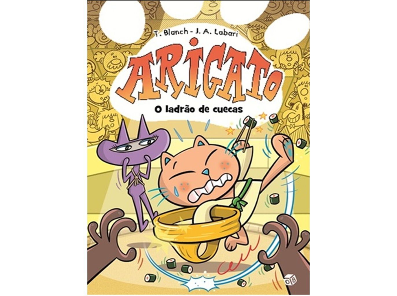 LIVRO ARIGATO-O LADR&Atilde;O DE CUECAS: image number 0