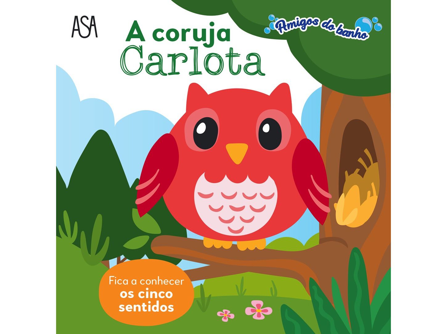 LIVRO AMIGOS DO BANHO - A CORUJA CARLOTA image number 0