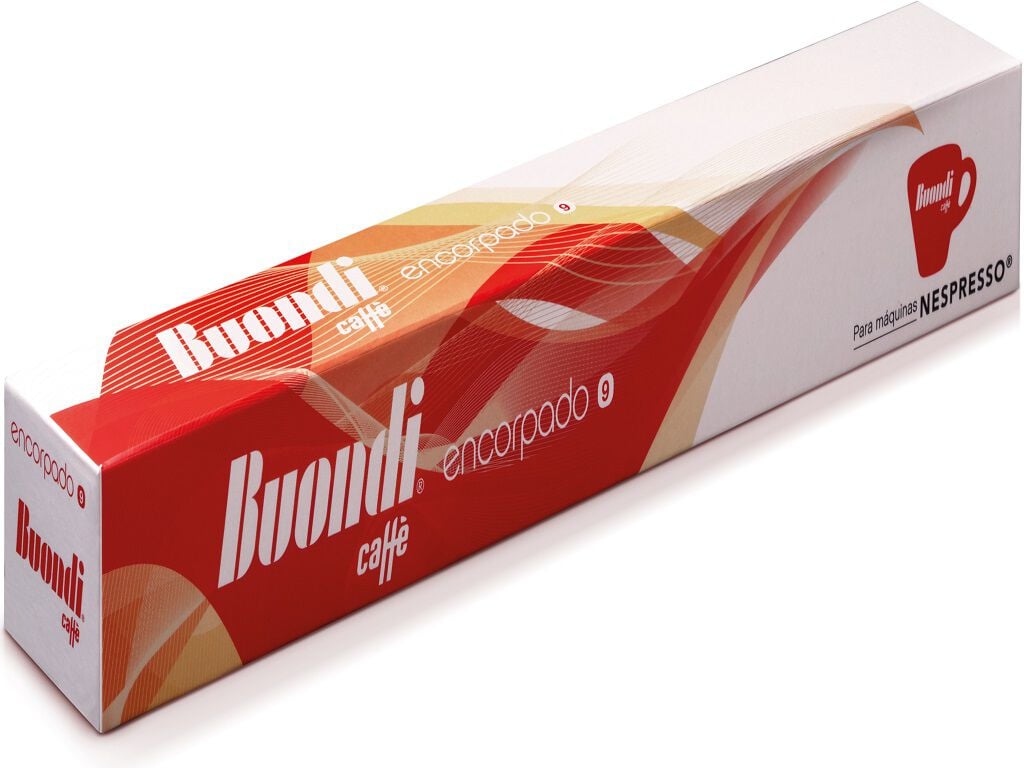 C&Aacute;PSULAS BUONDI CAF&Eacute; NSP ENCORPADO 9 10UN