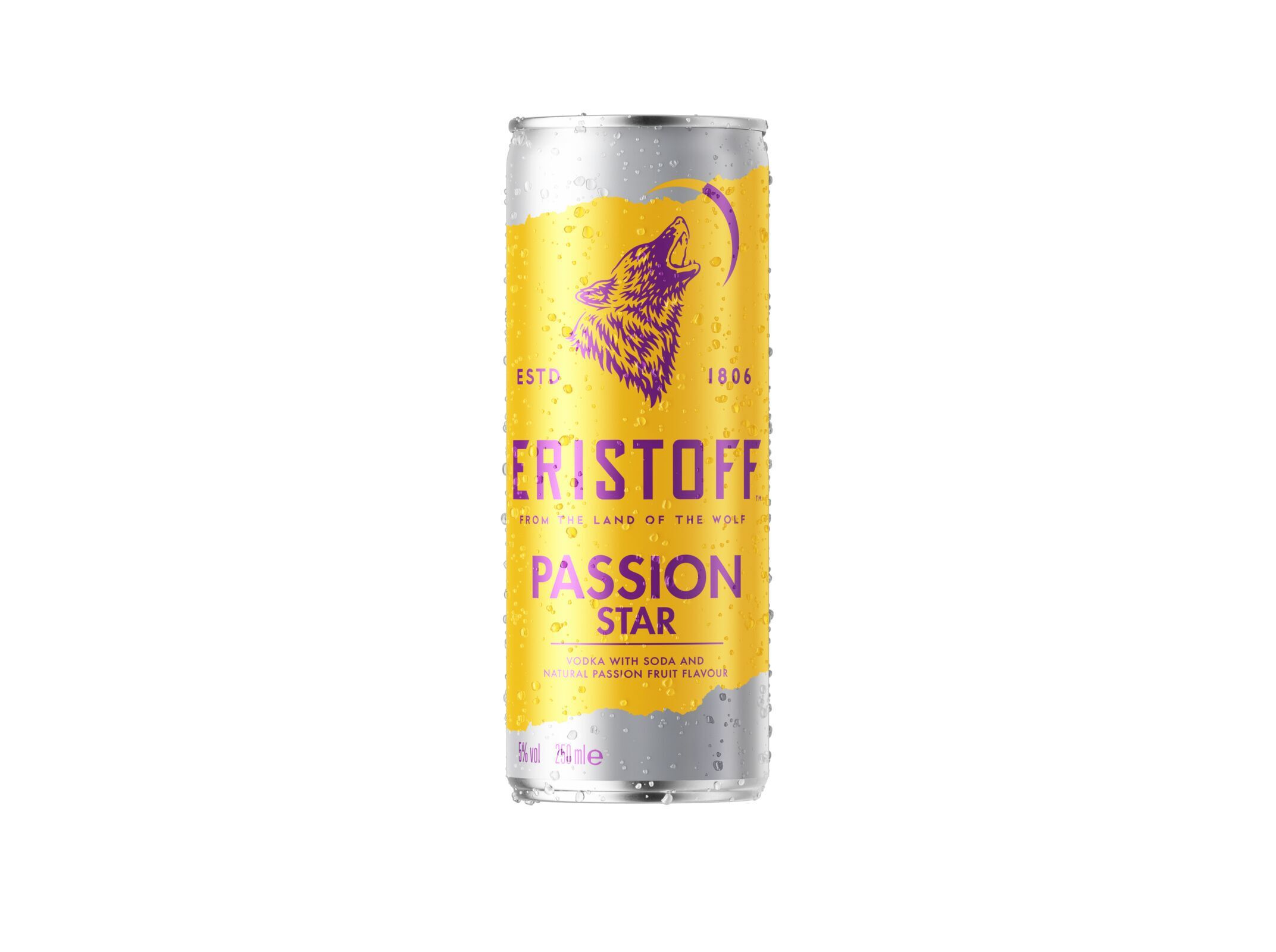COCKTAIL ERISTOFF PASSION STAR LATA 0.25L image number 1