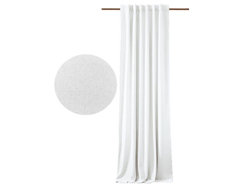 CORTINADO KELLY BRANCO 140X240 CM