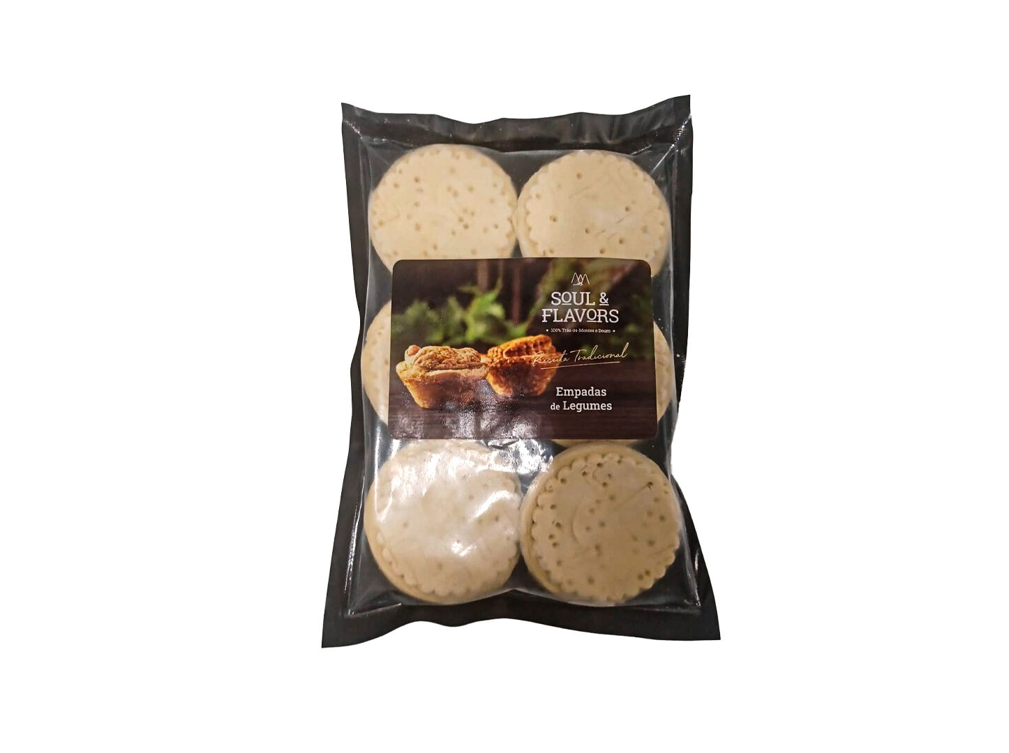 EMPADA SOUL&FLAVORS LEGUMES 480 G (6 UN) image number 0